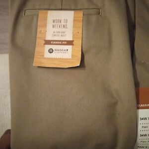 Haggar khaki pants, 34x30